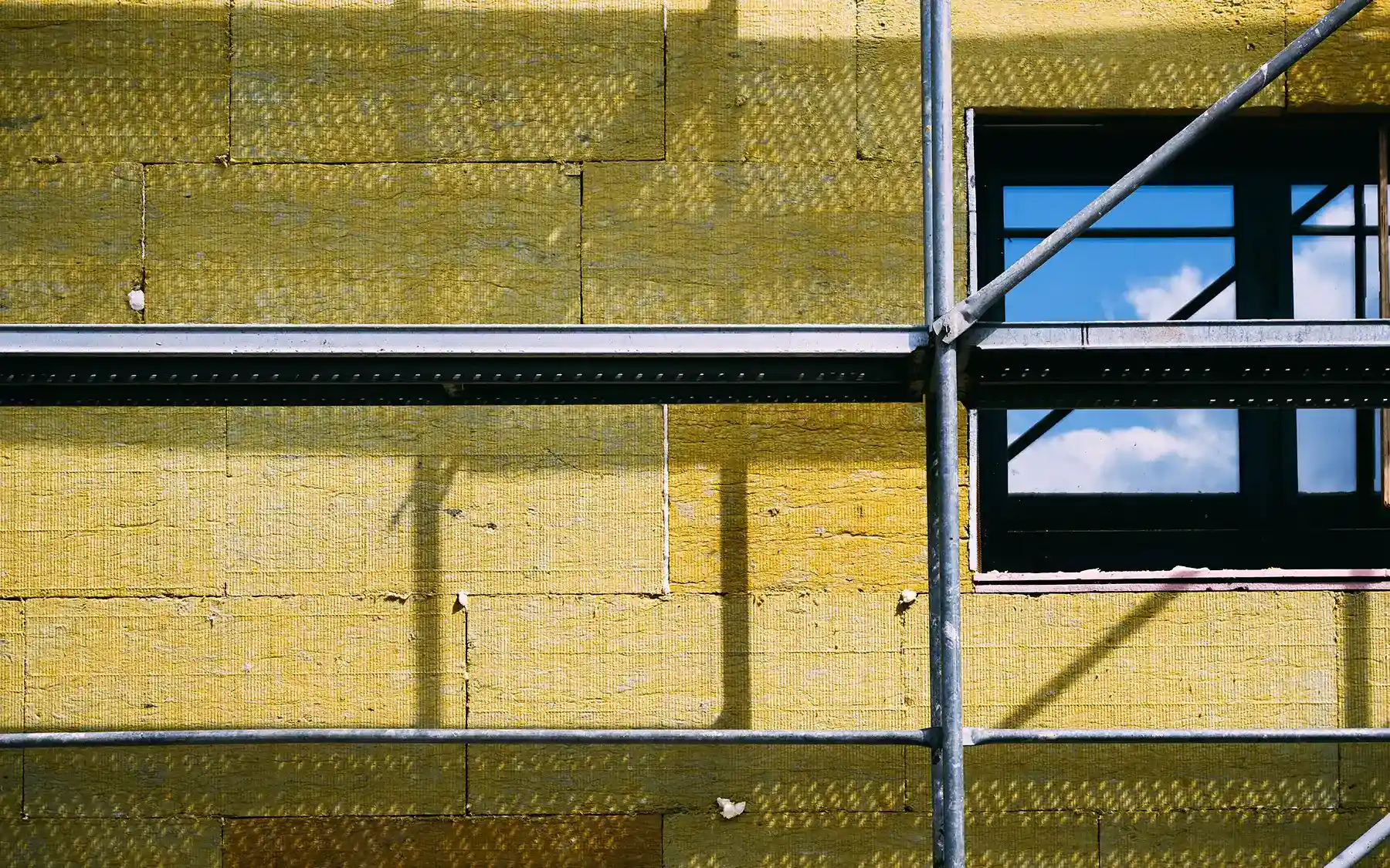 Утепление фасада минеральной ватой