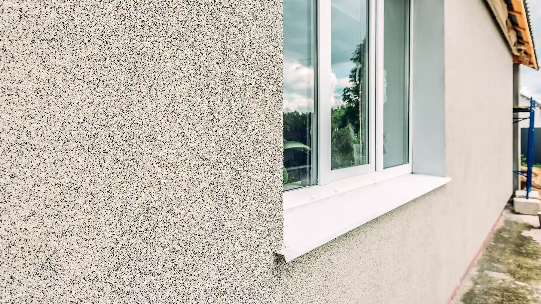 Мозаичная штукатурка для фасада