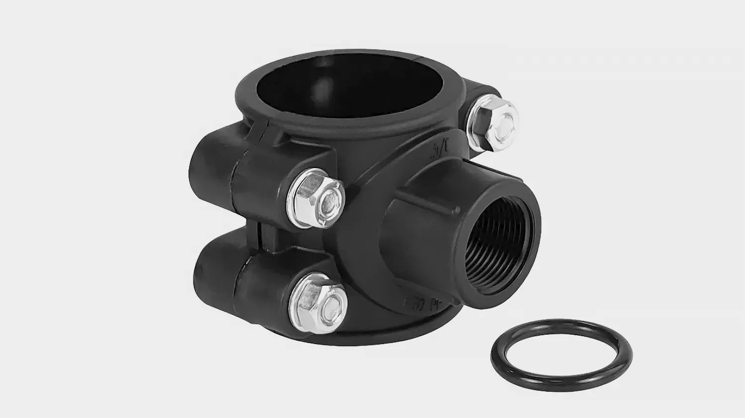 Хомут-врезка (седелка)