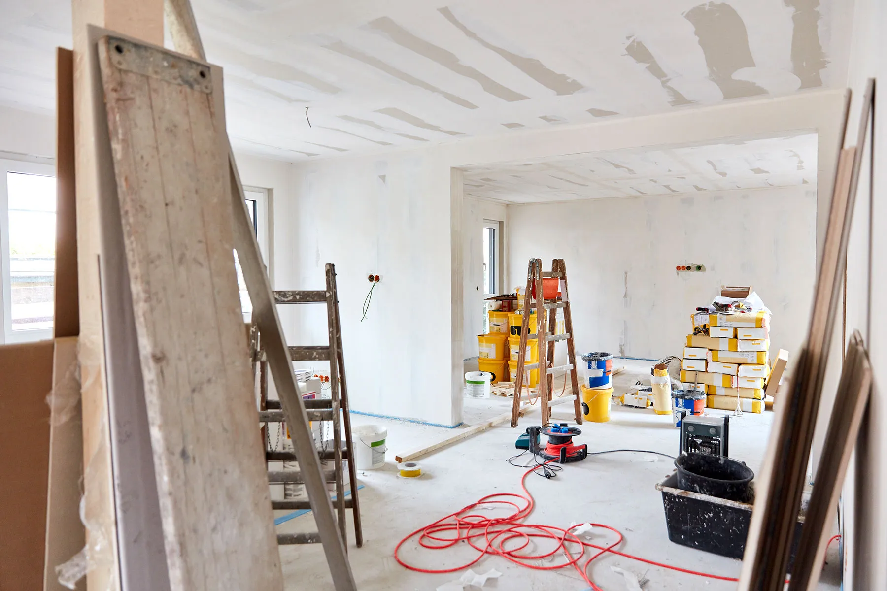 Материалы для ремонта в новостройке