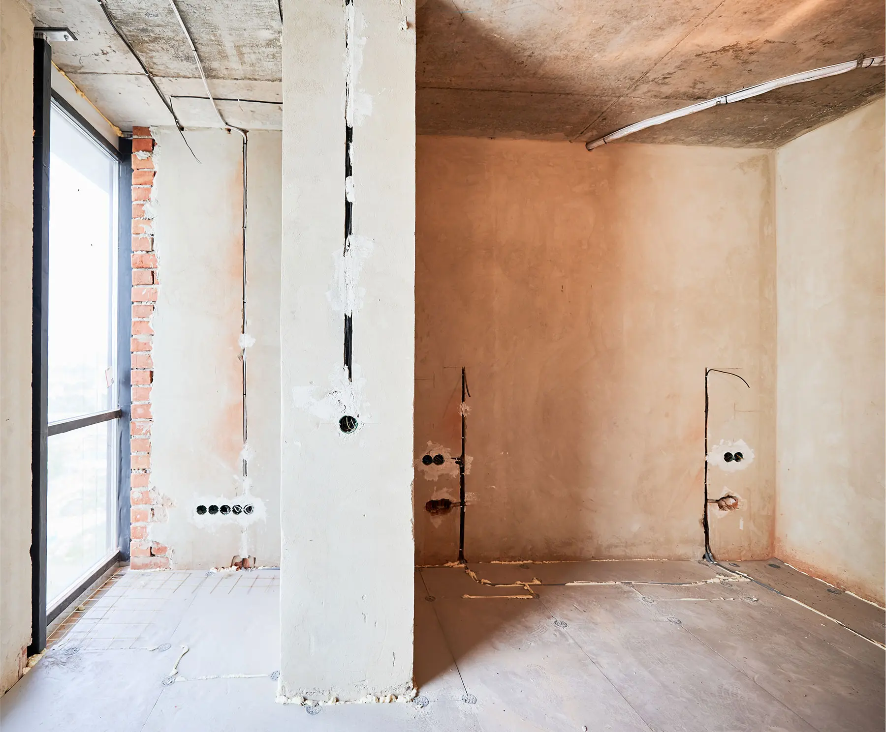 Черновая отделка квартиры