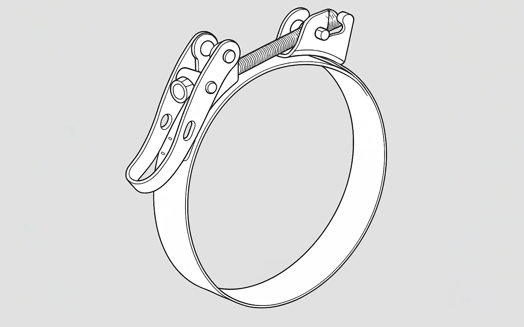 Быстросъемный хомут