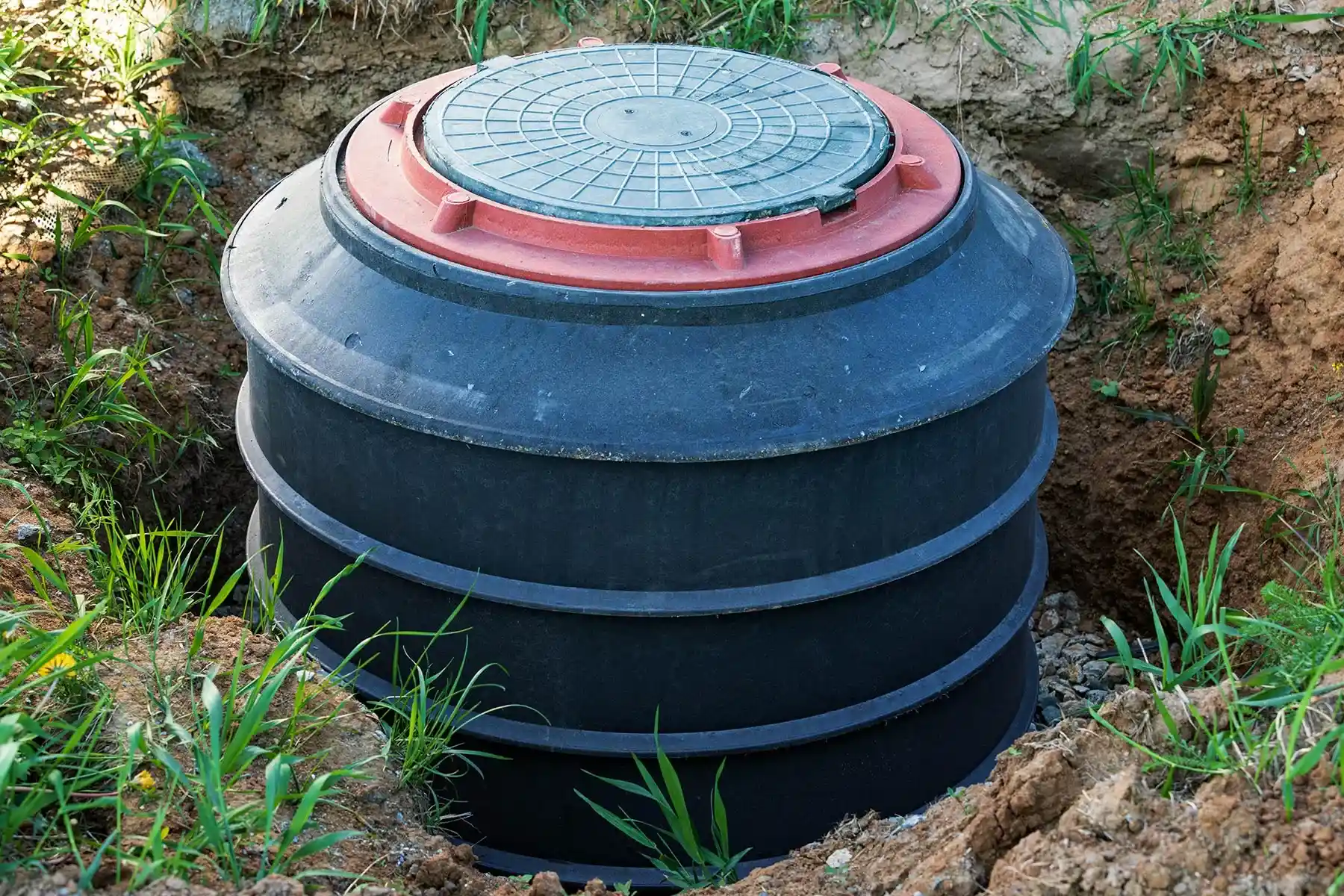 Пластиковый колодец