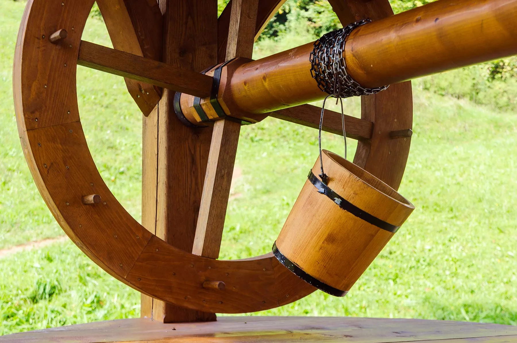 Ворот на колодце