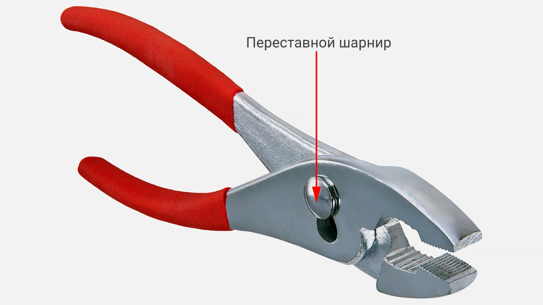 Пассатижи с регулируемым шарниром