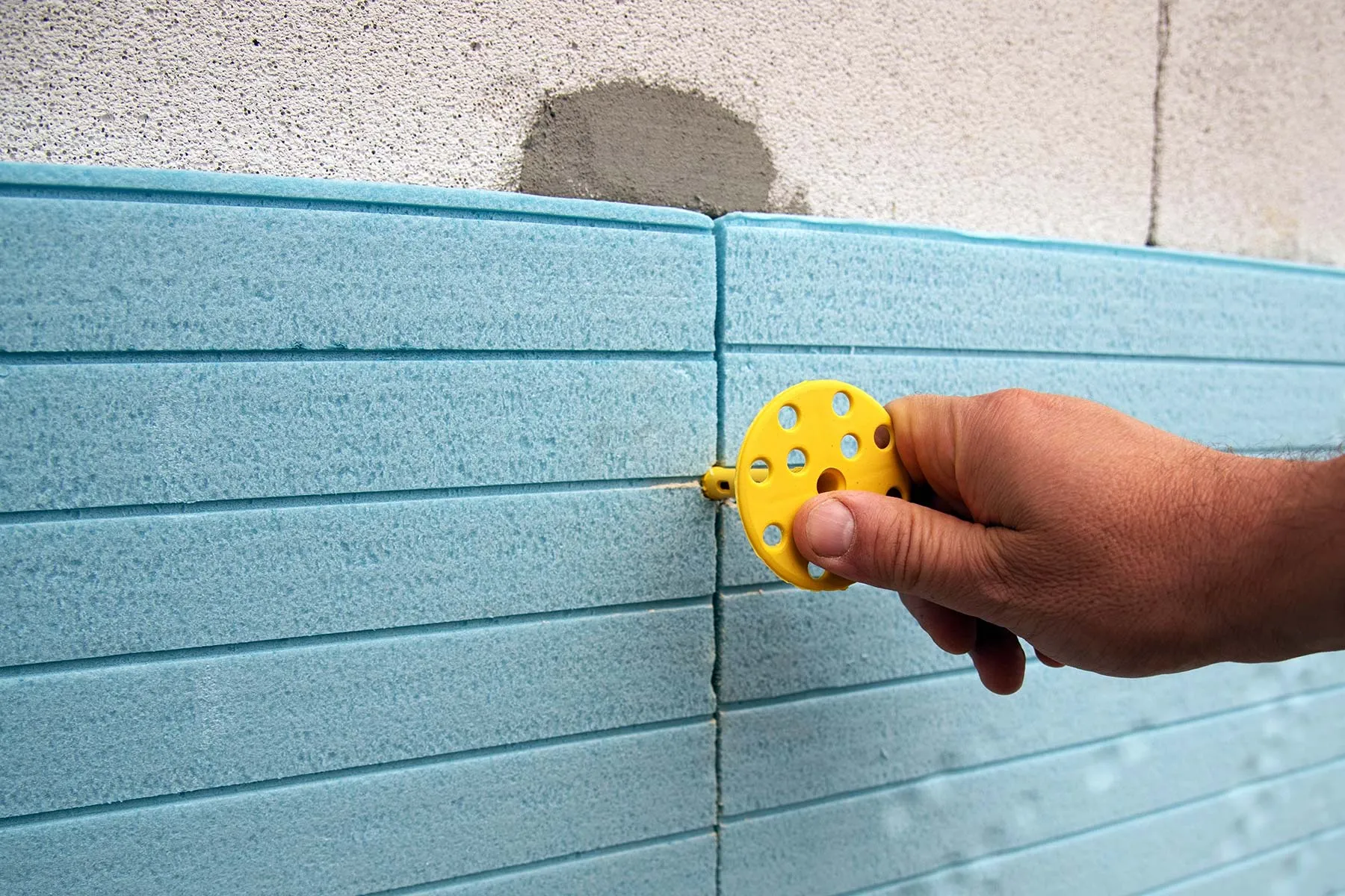 Обшивка фасада экструдированным пенополистиролом