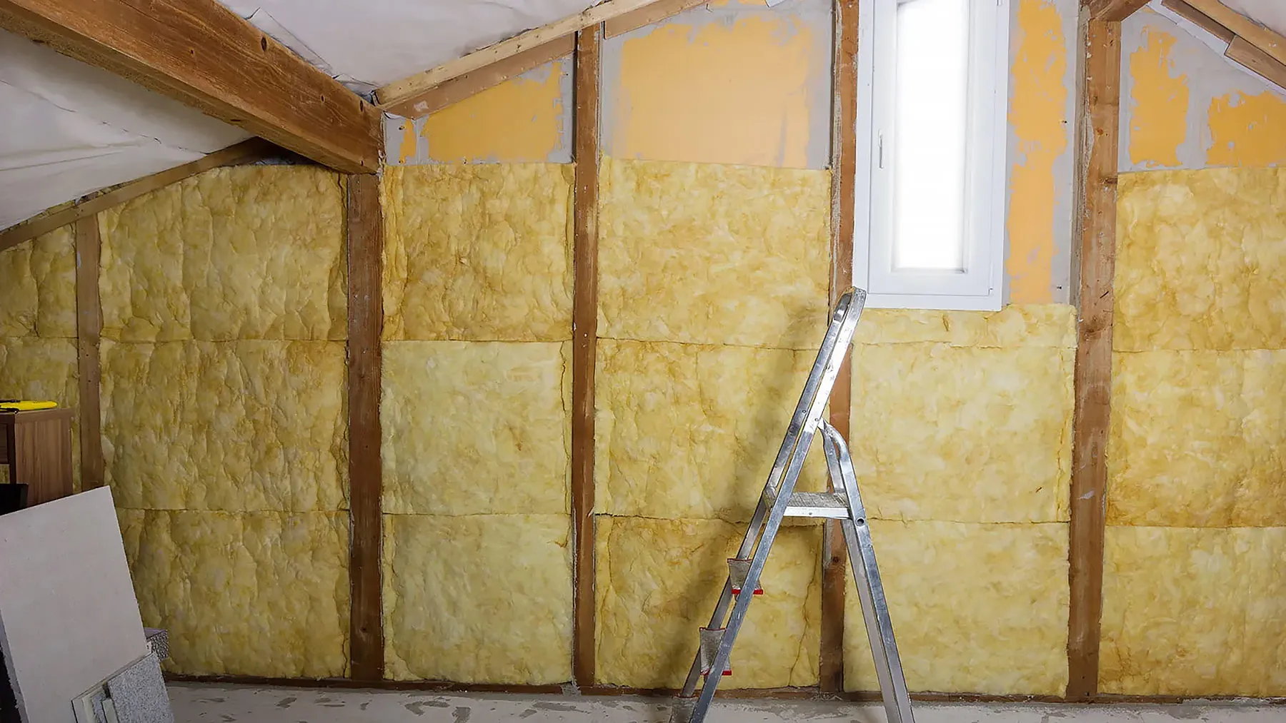 Утепление минеральной ватой изнутри дома