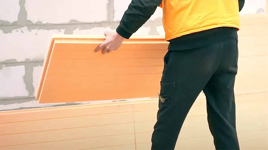 Порядок укладки плит