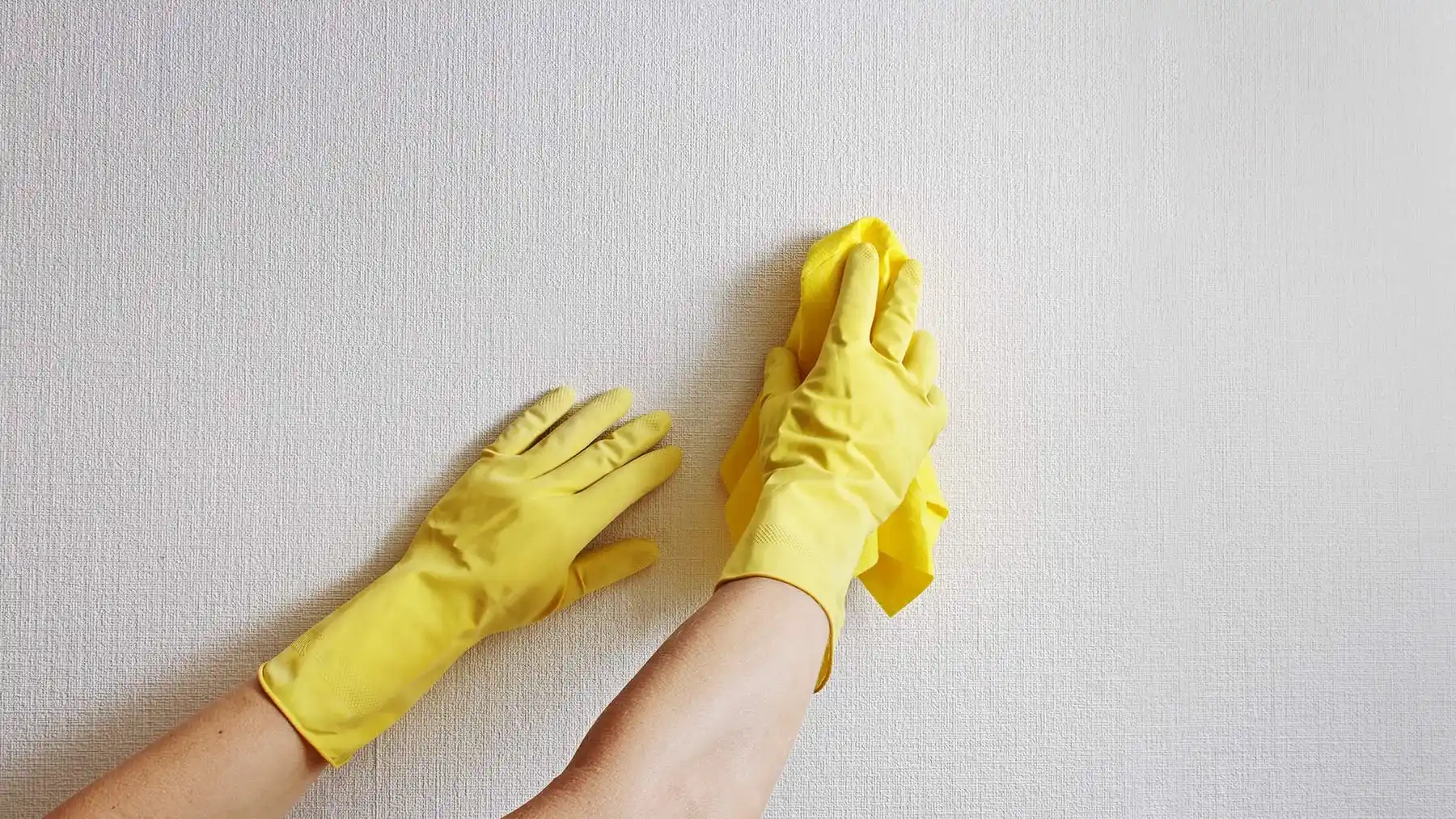 Моющиеся обои протирают мокрой тряпкой или губкой без абразива