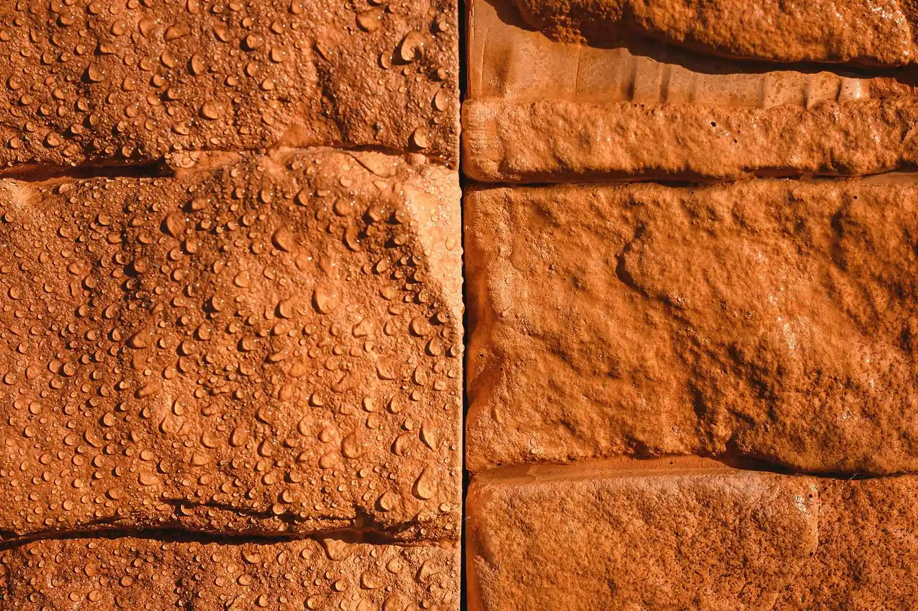 Гидрофобный эффект на фасаде