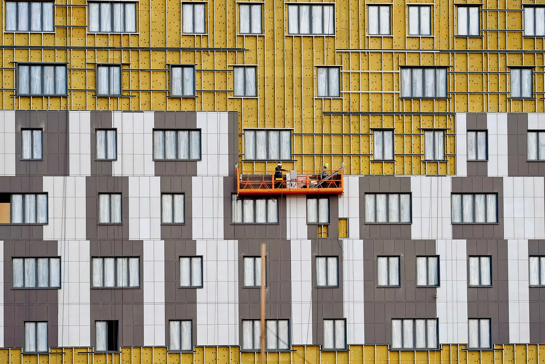 НВФ на многоквартирном жилом здании