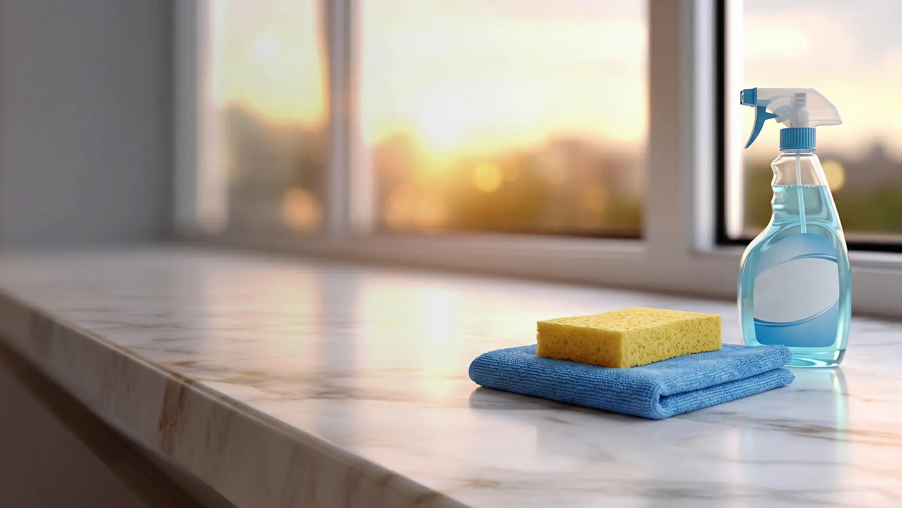 Чем отмыть пластиковый подоконник