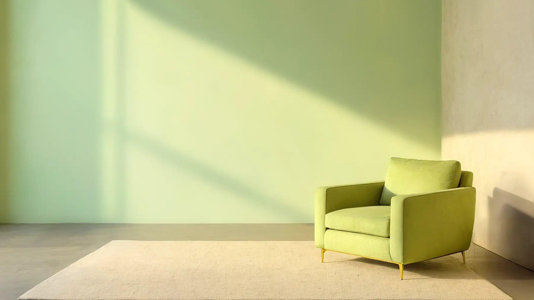 Фисташковый цвет в интерьере