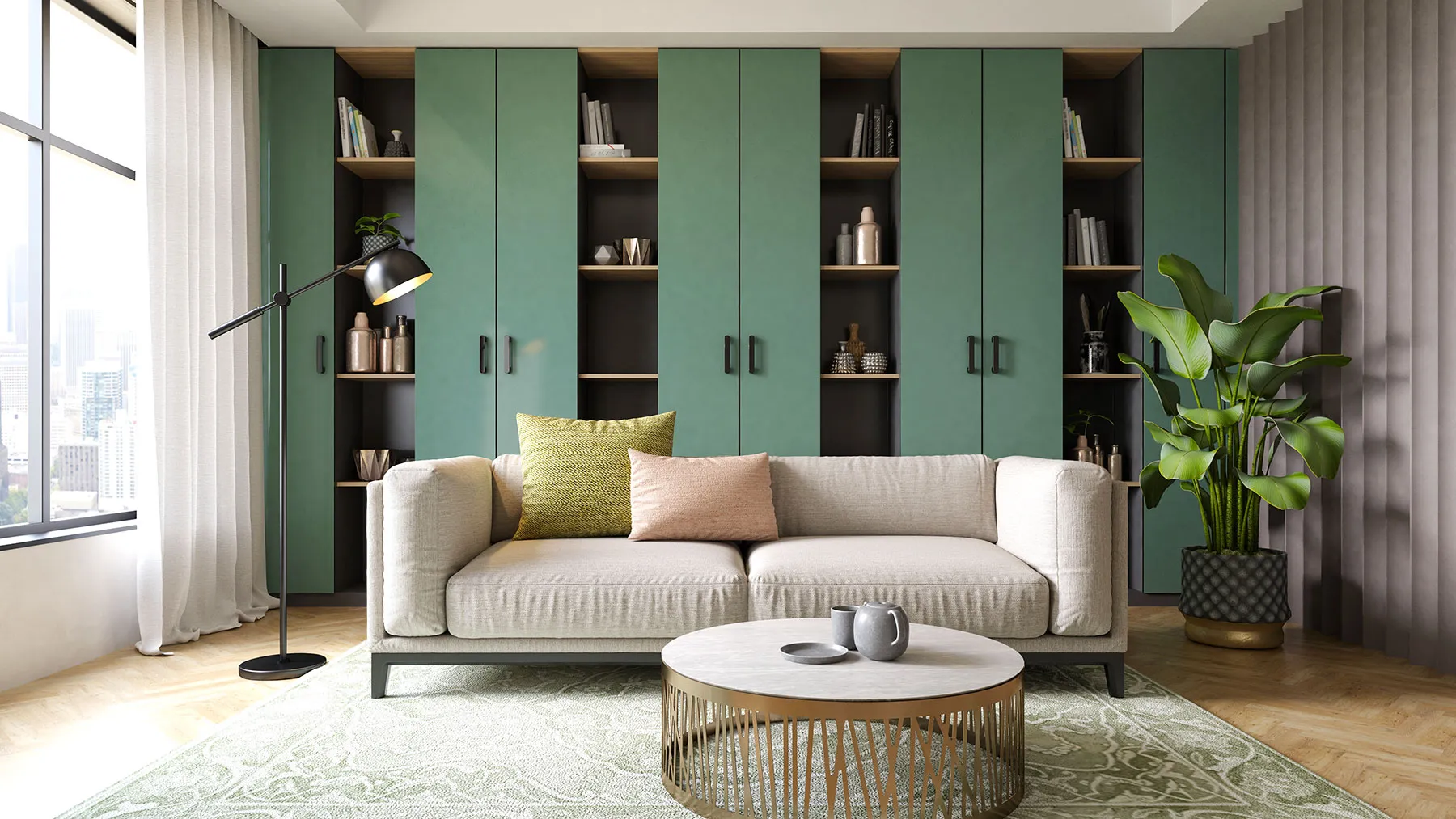 Мятно-фисташковый цвет