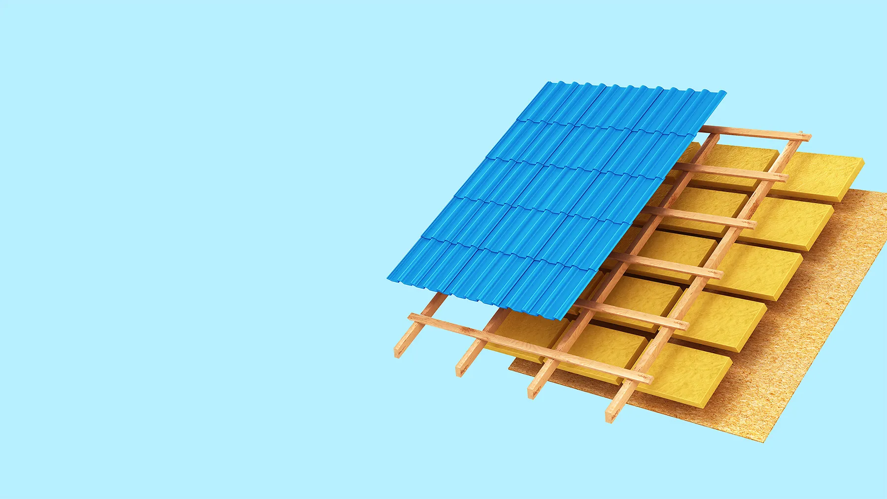 Технология утепления скатной кровли по стропилам