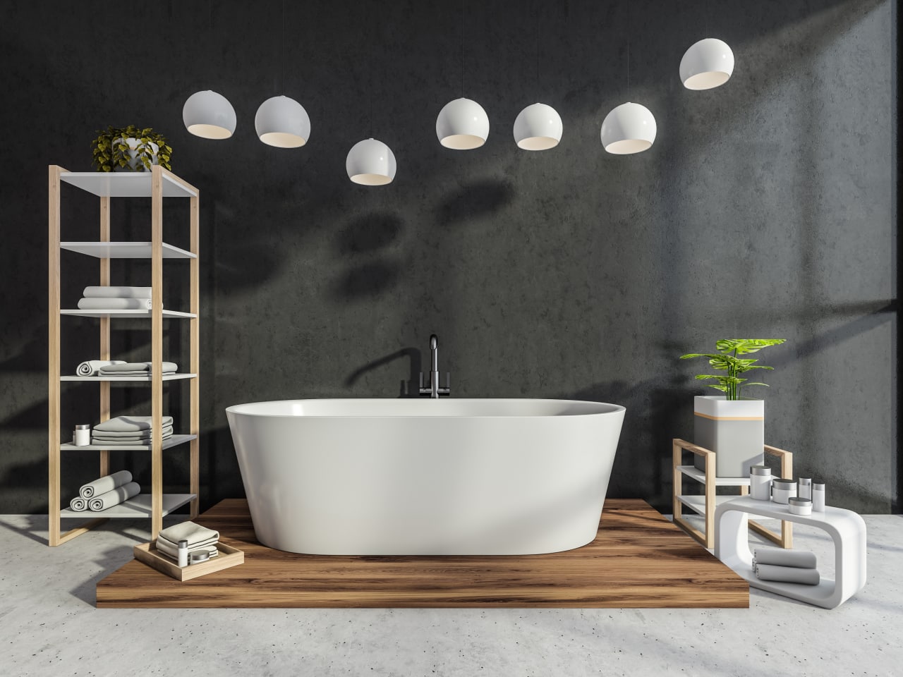 Дизайн света в ванной